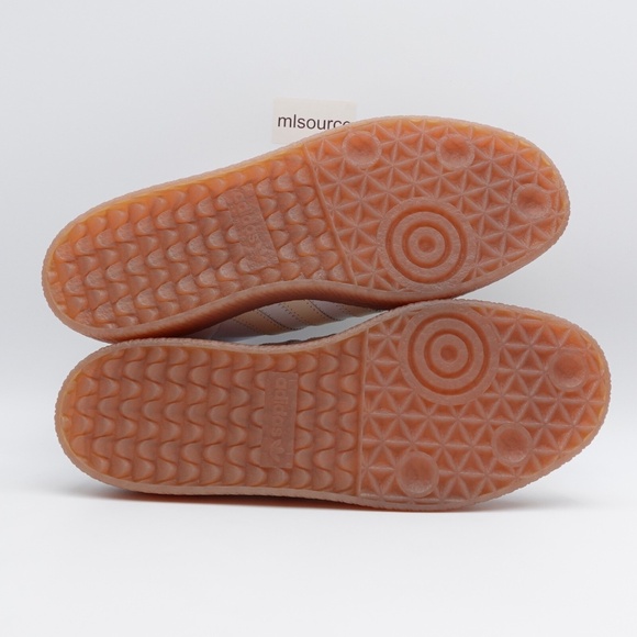 NEW adidas Originals Sambae Platform Leather Sneakers IE9107 Beige - Picture 5 of 16